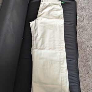 Gap White Wide Leg Jeans